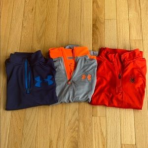 Boys long sleeve athletic shirts
